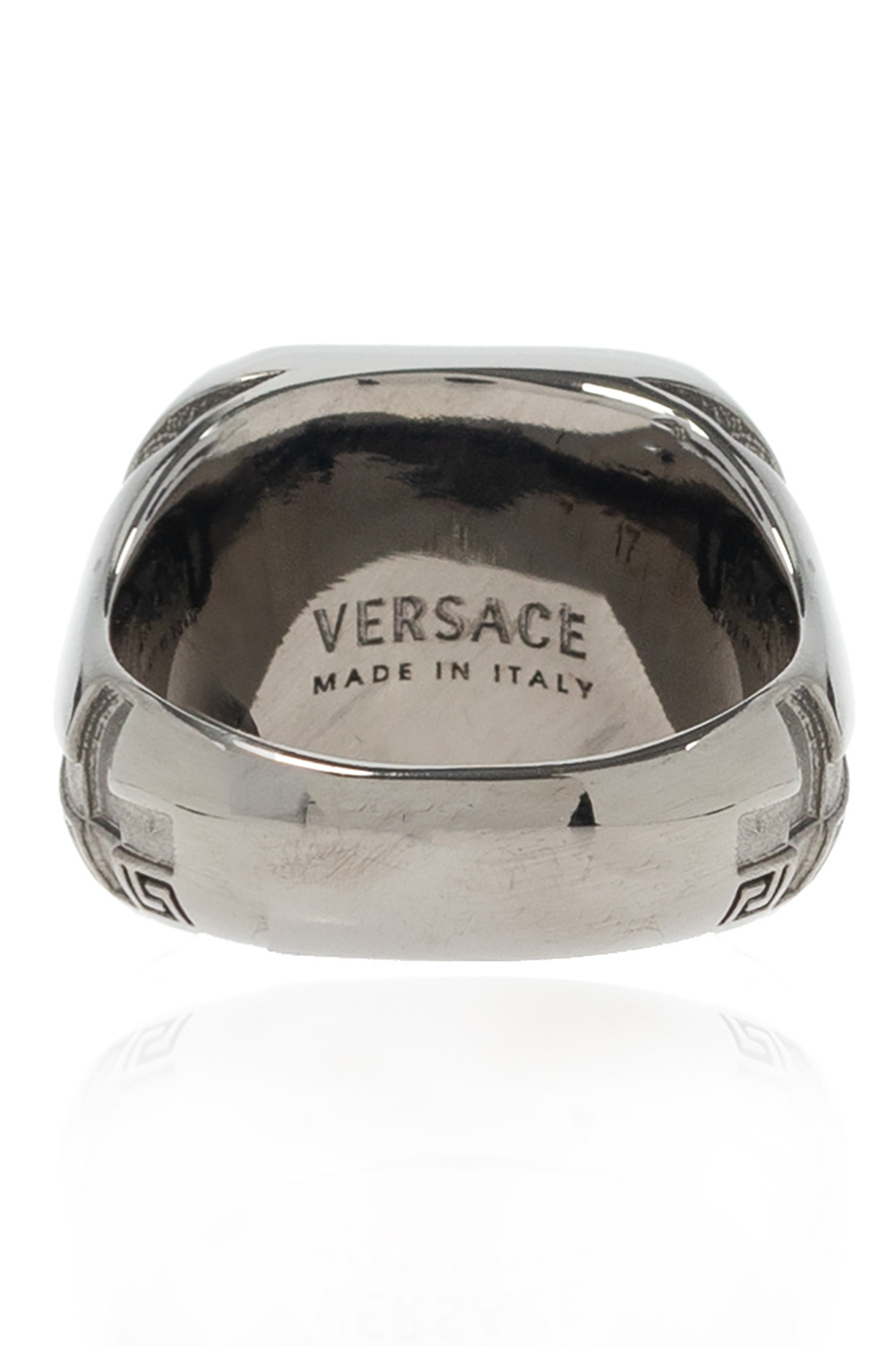 Versace mens signet on sale ring